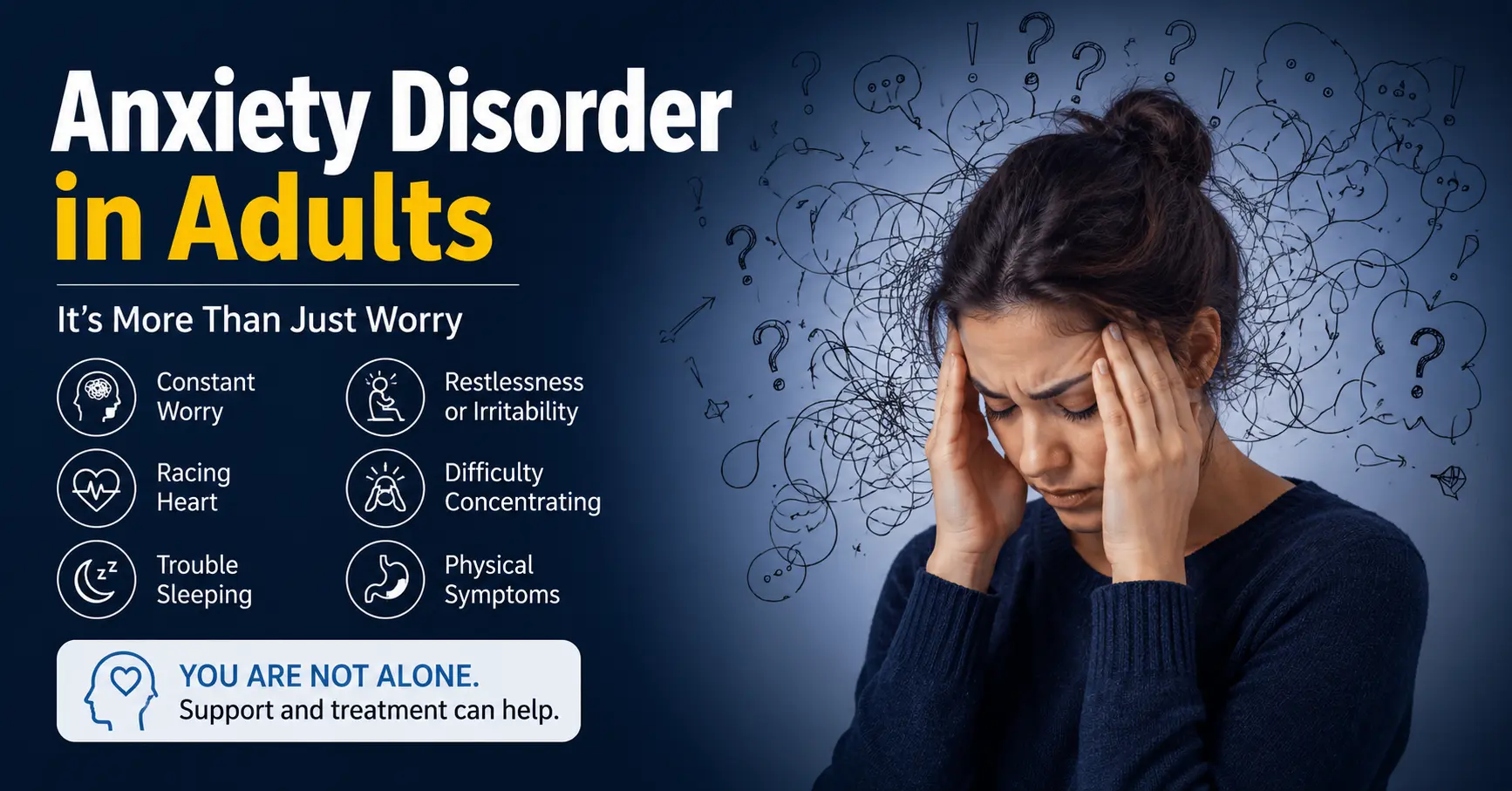 What Is Anxiety Disorder in Adults? Signs & How to Manage It 