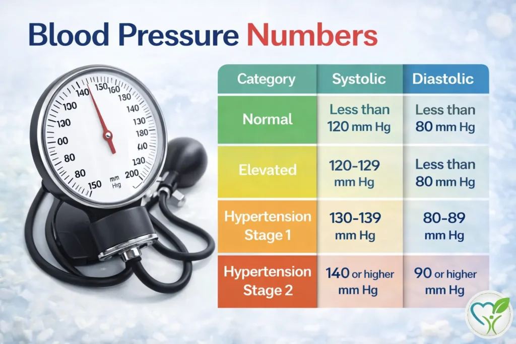 Blood Pressure Numbers
