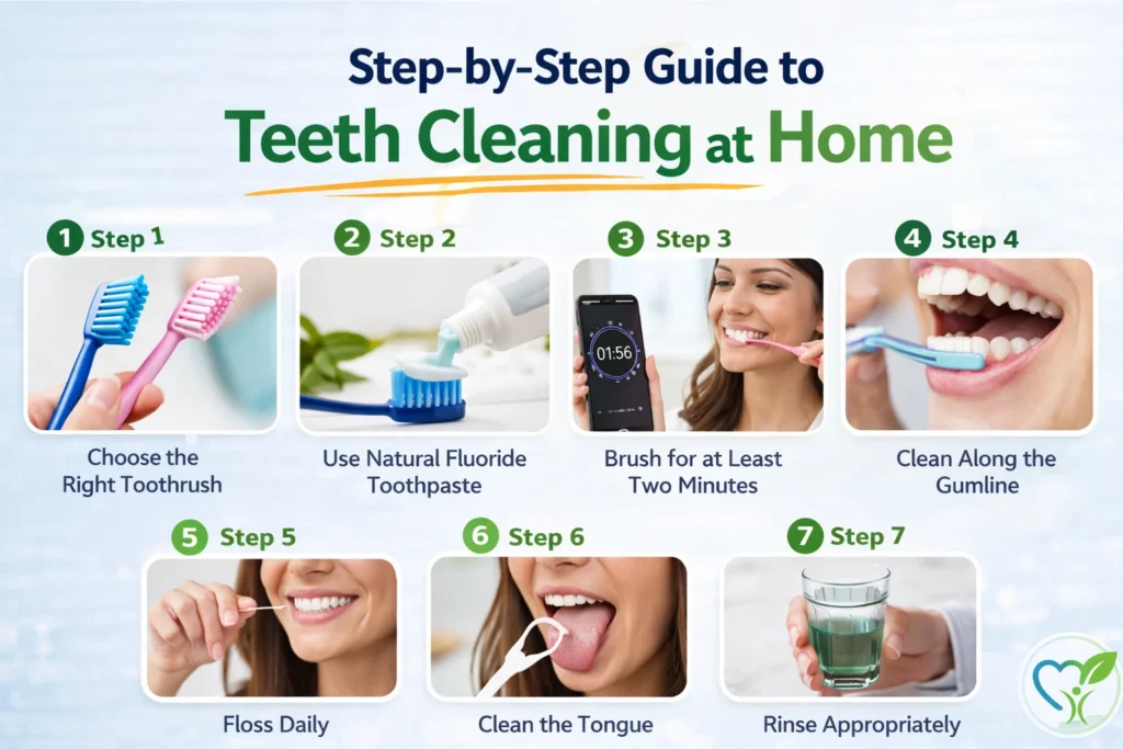 Step-by-Step Guide to Teeth Cleaning