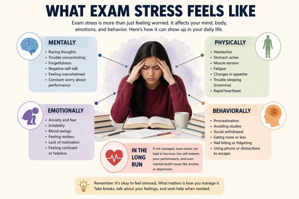 What Exam Stress Feels Like