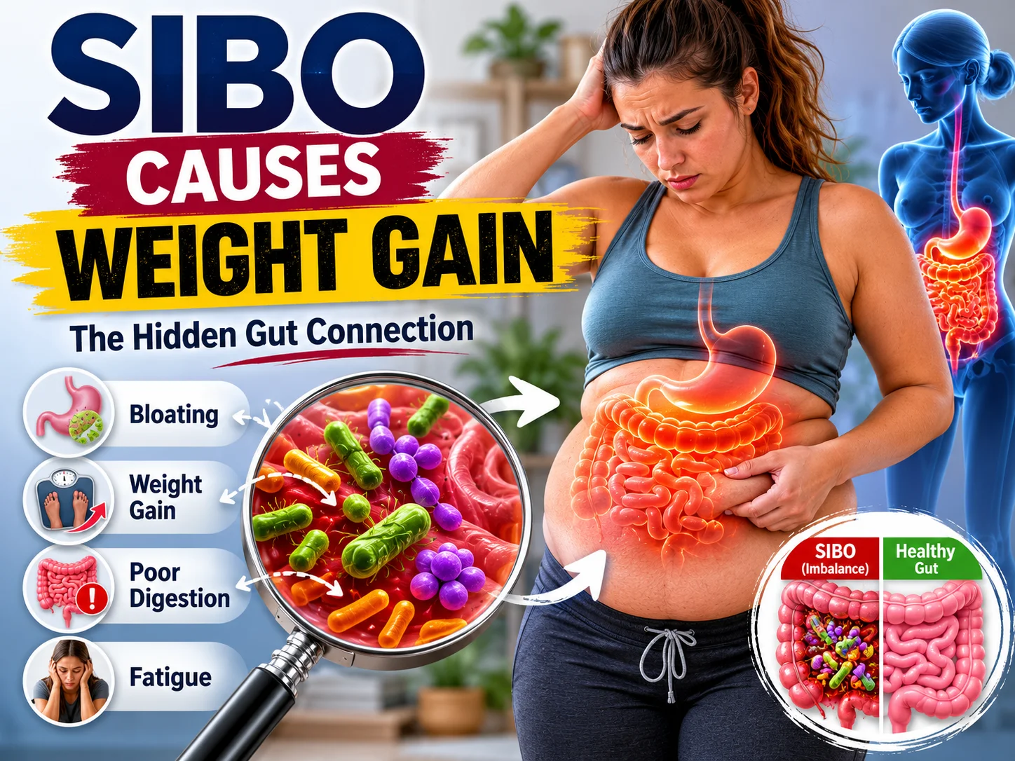 Can SIBO Cause Weight Gain?