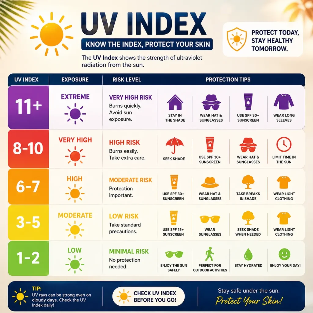 UV Index Chart