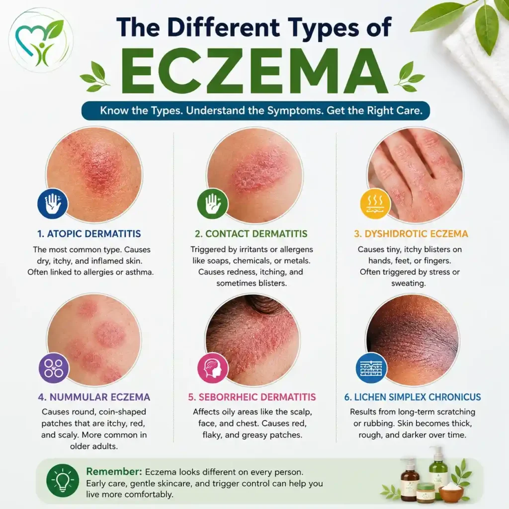 The Different Types of Eczema