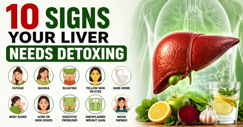 10 Signs Your Liver Needs Detoxing