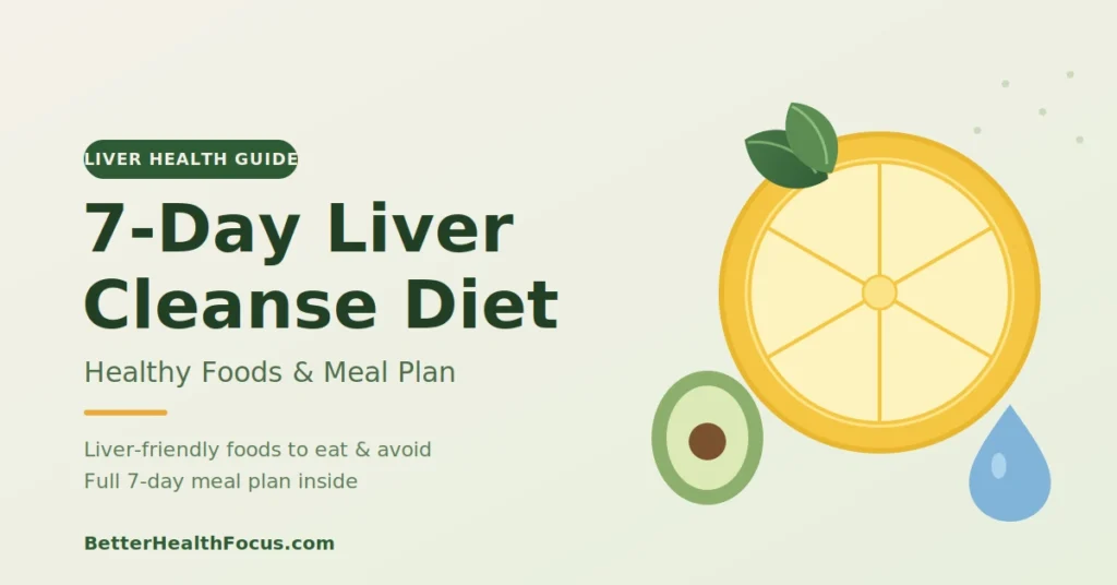 liver cleanse diet Meal