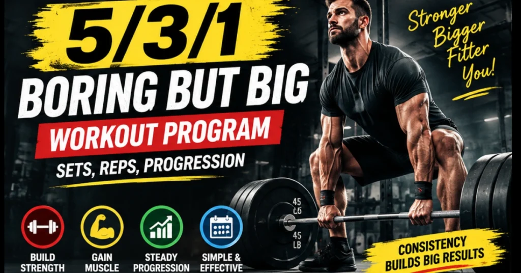 5/3/1 Boring But Big Workout Program
