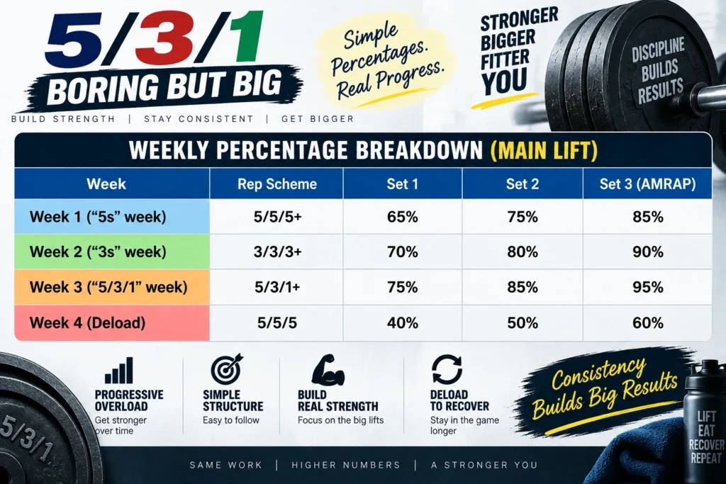 Weekly Percentage Breakdown (Main Lift)