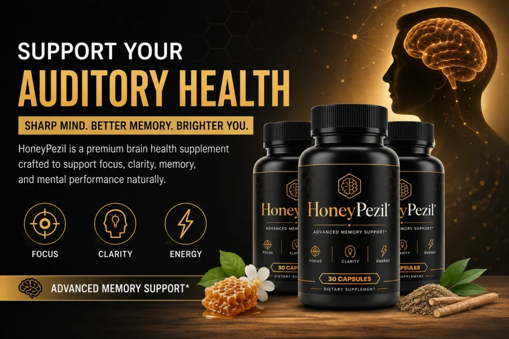 HoneyPezil Review Brain Health Supplement Banner