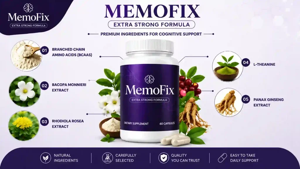 MemoFix Ingredients