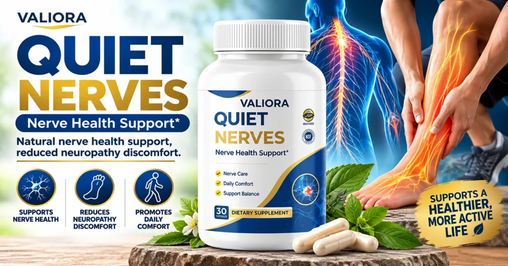 Quiet Nerves Supplement Reviews Banner