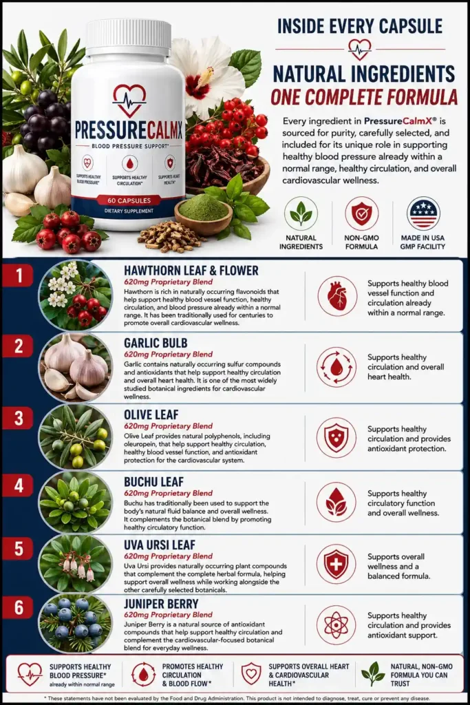 PressureCalmX Ingredient